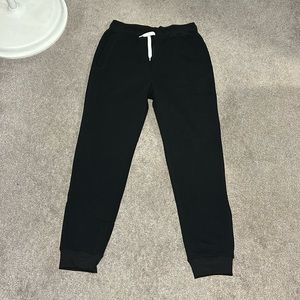 Black sweatpants